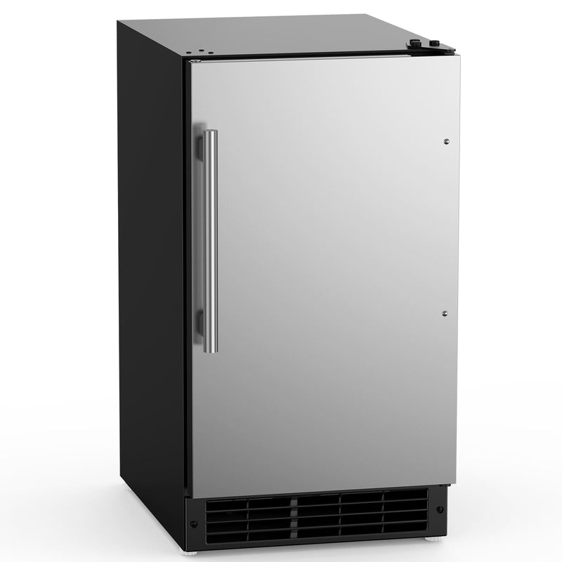 COTLIN 15" 22LBS/24H Undercounter Stainless Steel Crescent Ice Maker IMC22