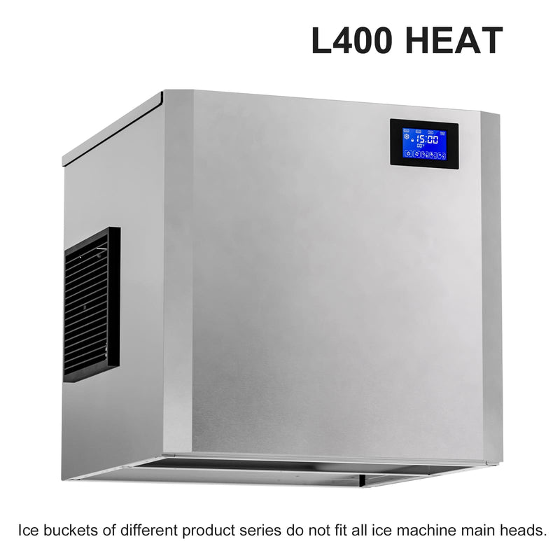 COTLIN 23" 450LBS/24H SECOP Compressor Air Cooled Stainless Steel Commercial Ice Maker L400