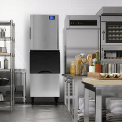 COTLIN 23" 550LBS/24H SECOP Compressor Air Cooled Stainless Steel Commercial Ice Maker L500
