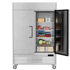 OUTBID 54" 49 Cu.Ft. Constant Temperature Air Cooled Stainless Steel Commercial Freezer WX-49RF